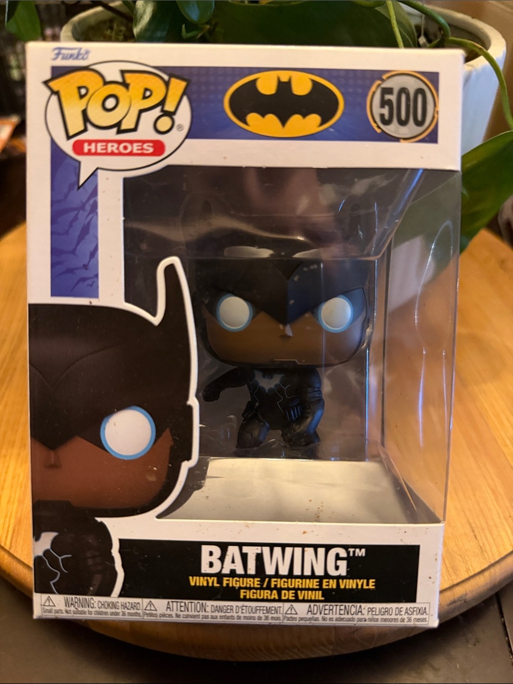 Funko Pop! Heroes Batwing Vinyl Figure - Black, Blue